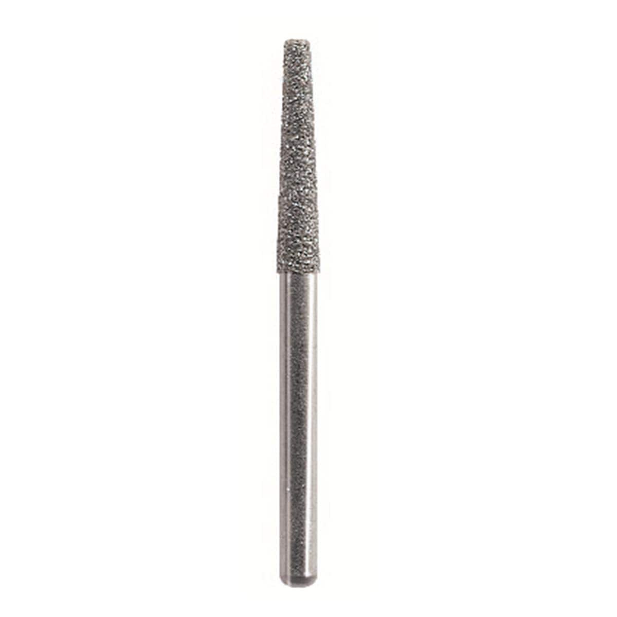 Fraise diamante Maxima HENRY SCHEIN - Cnique longue bout plat 848-016F - Bote de 5