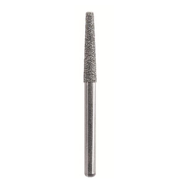 Fraise diamante Maxima HENRY SCHEIN - Cnique longue bout plat 848-016F - Bote de 5