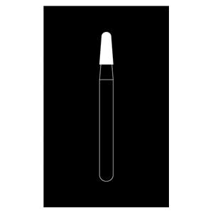 Fraise diamante Maxima HENRY SCHEIN - Cnique courte bout plat 849-016C - Bote de 5