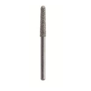 Fraise diamante Maxima HENRY SCHEIN - Cnique bout rond courte 850-012F - Bote de 5