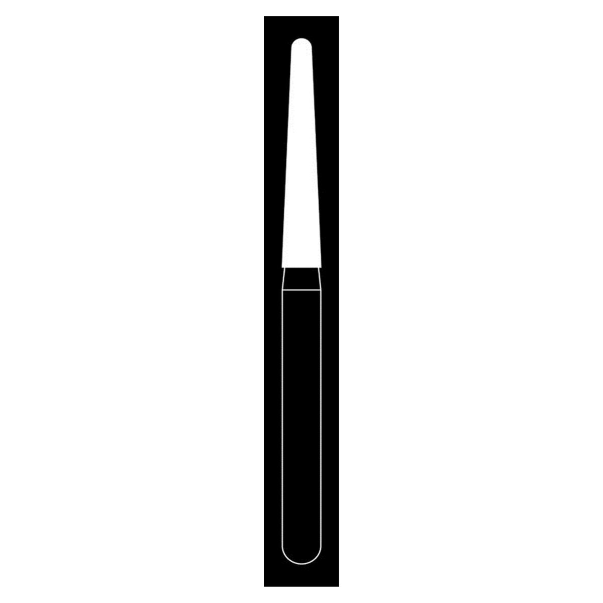 Fraise diamante Maxima HENRY SCHEIN - Cnique bout rond courte 850-016M - Bote de 5