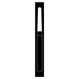 Fraise diamante Maxima HENRY SCHEIN - Cnique longue bout rond 856 014C - Bote de 5