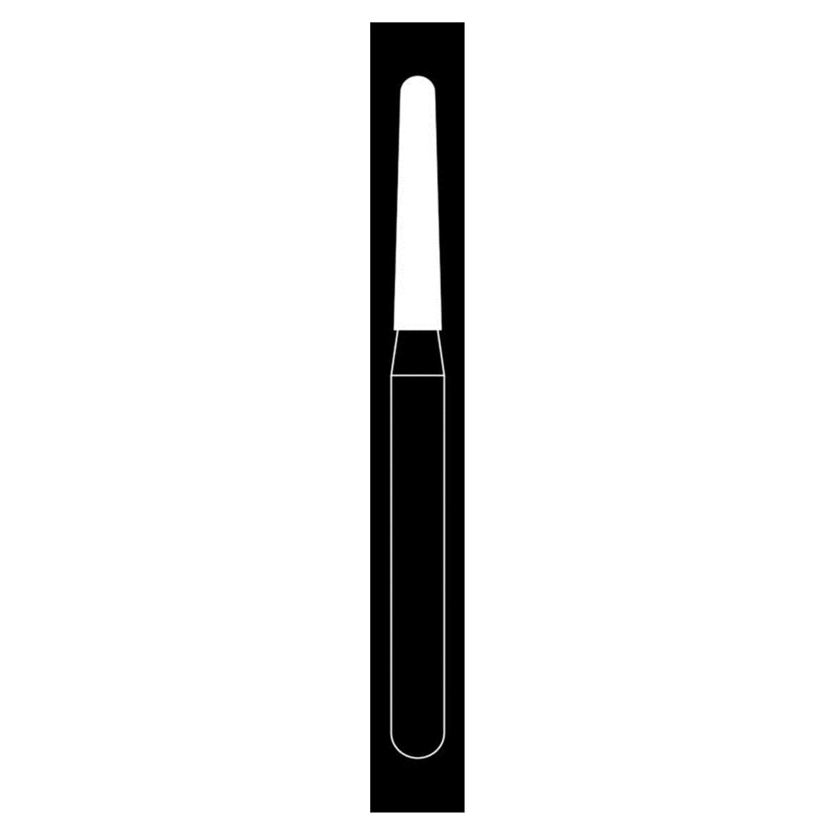 Fraise diamante Maxima HENRY SCHEIN - Cnique longue bout rond 856 014F - Bote de 5