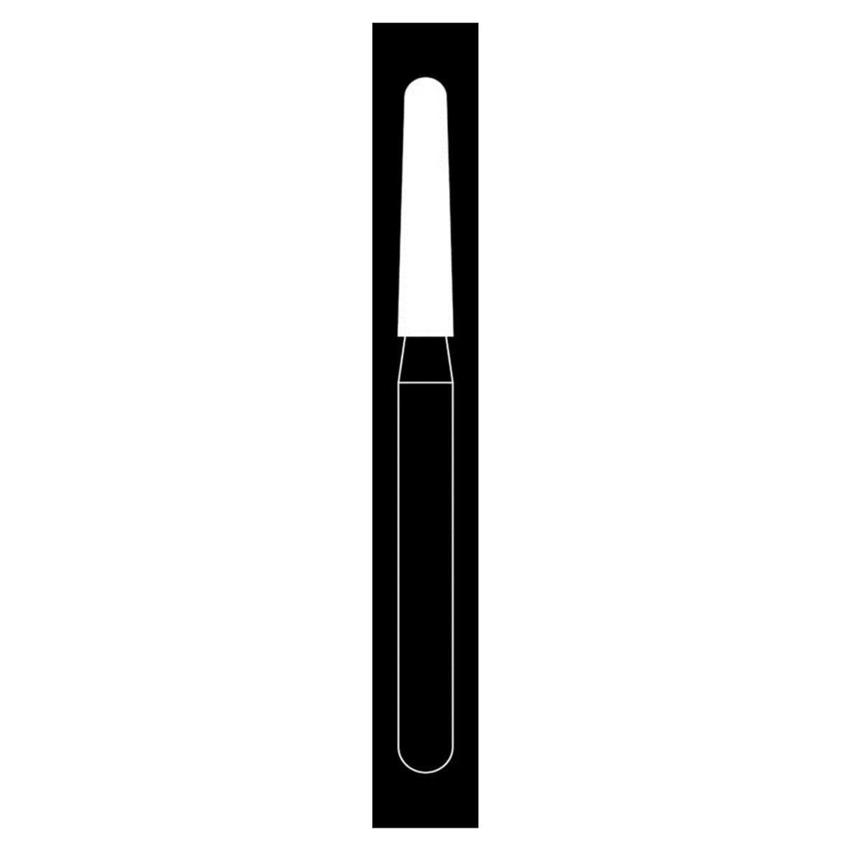 Fraise diamante Maxima HENRY SCHEIN - Cnique longue bout rond 856 016SC - Bote de 5
