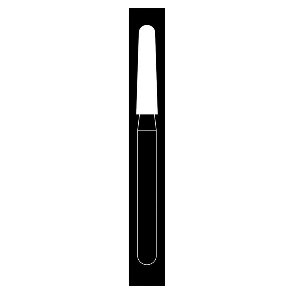 Fraise diamante Maxima HENRY SCHEIN - Cnique longue bout rond 856 018F - Bote de 5