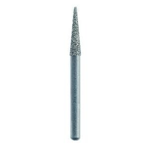 Fraises diamantes Maxima HENRY SCHEIN - Aiguille courte 858-012SF - Bote de 5