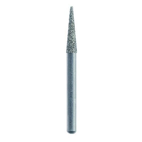 Fraises diamantes Maxima HENRY SCHEIN - Aiguille courte 858-012SF - Bote de 5