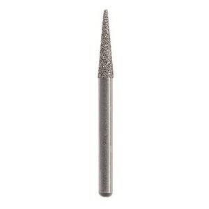 Fraises diamantes Maxima HENRY SCHEIN - Aiguille courte 858-014SF - Bote de 5