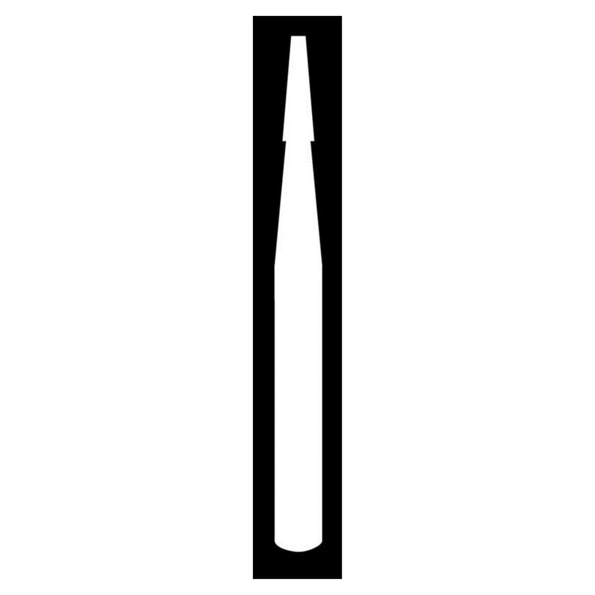 Fraise diamante Maxima HENRY SCHEIN - Aiguille longue 859-014SF - Bote de 5