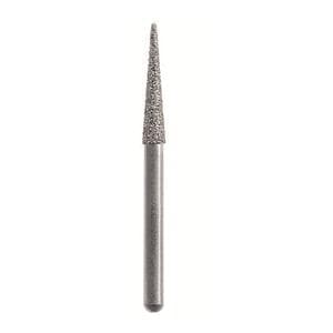 Fraises diamantes Maxima HENRY SCHEIN - Aiguille longue 859-018M - Bote de 5