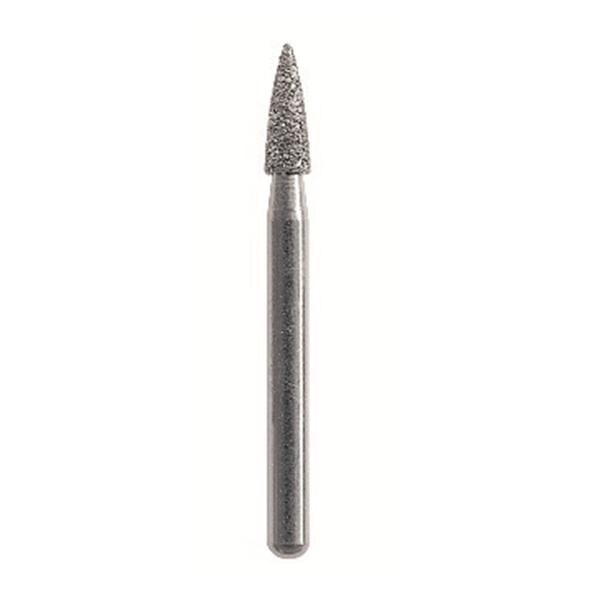 Fraise diamante Maxima HENRY SCHEIN - Flamme courte 860 012F - Bote de 5
