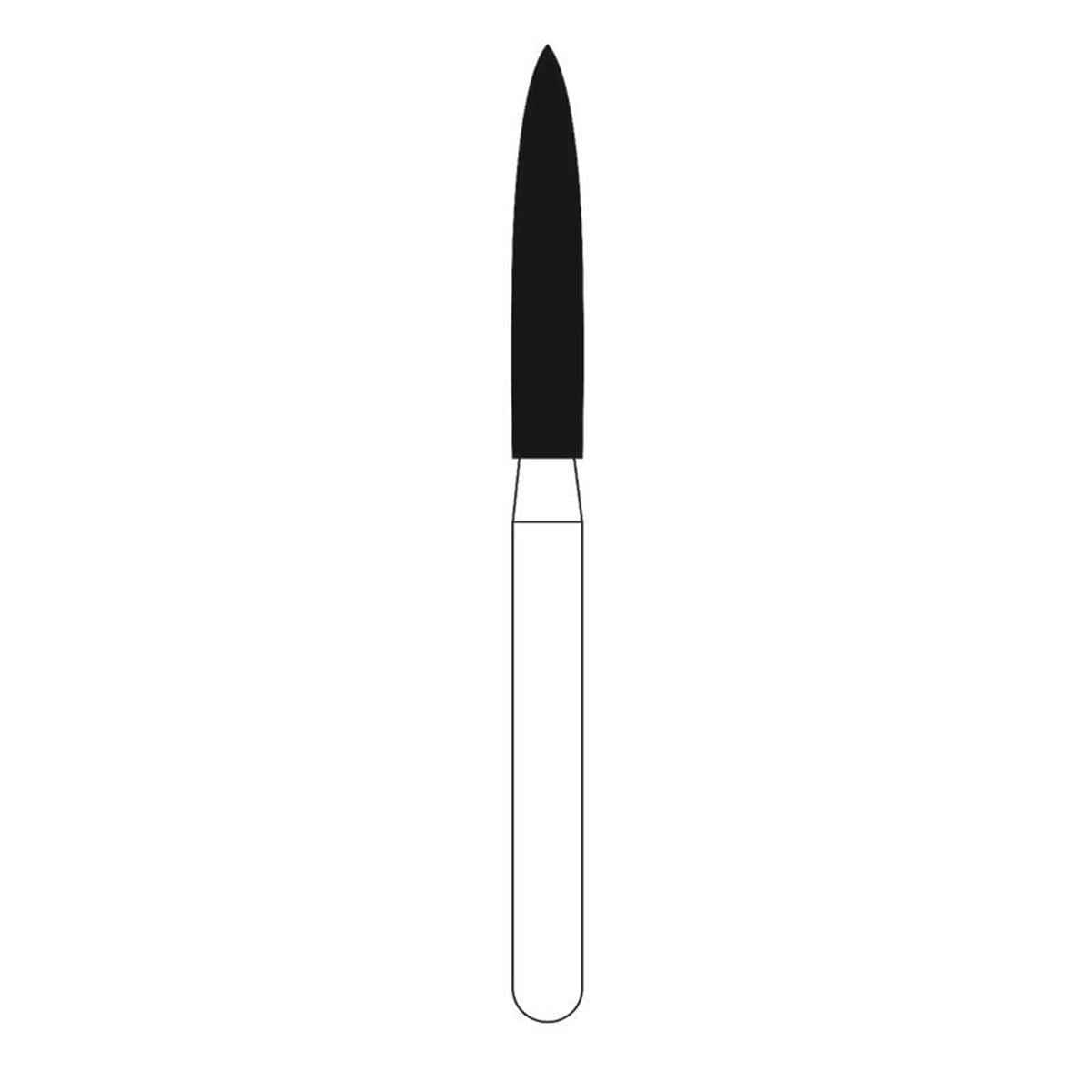 Fraise diamante Maxima HENRY SCHEIN - Flamme longue 863-016SC - Bote de 5