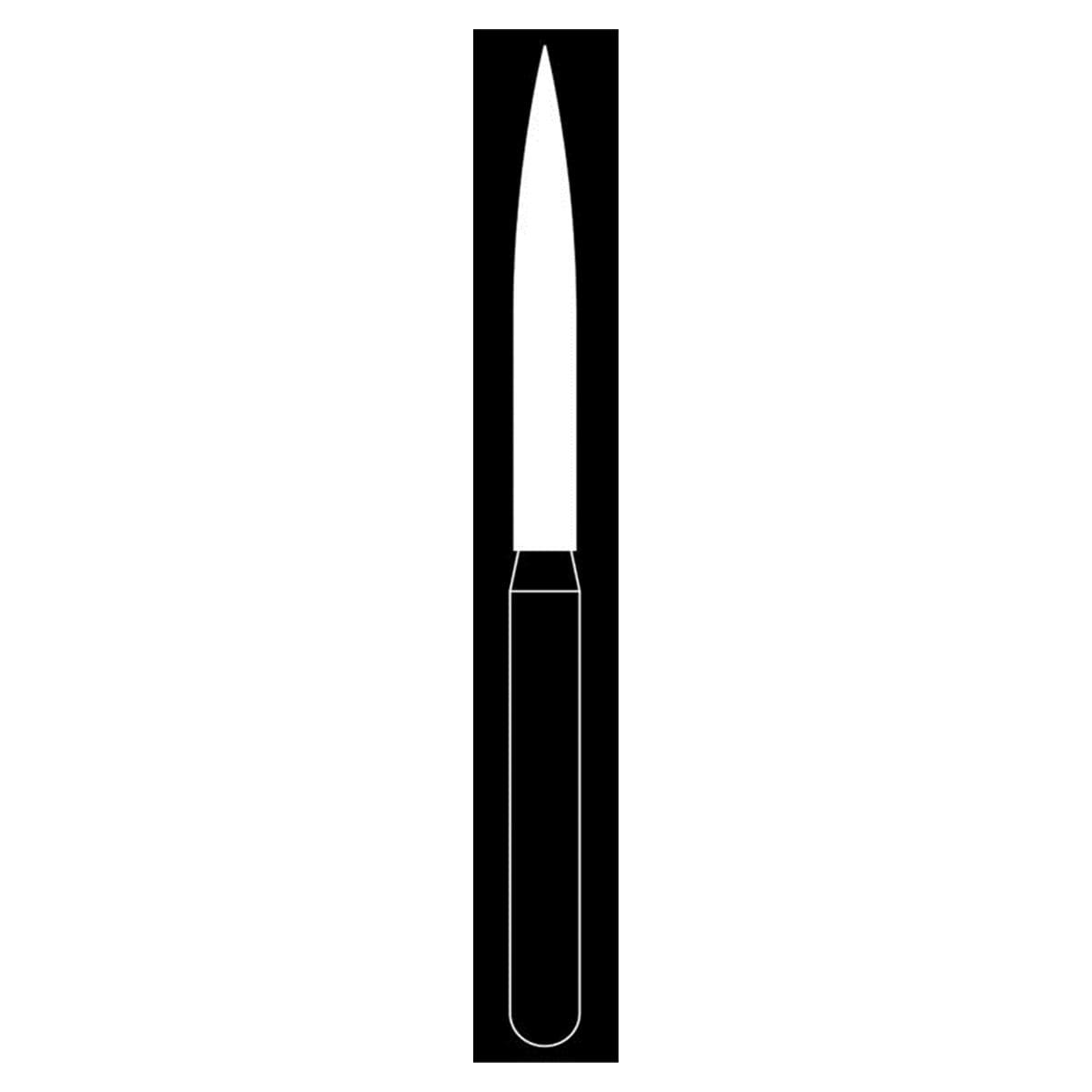 Fraise diamante Maxima HENRY SCHEIN - Flamme longue 864-014M - Bote de 5