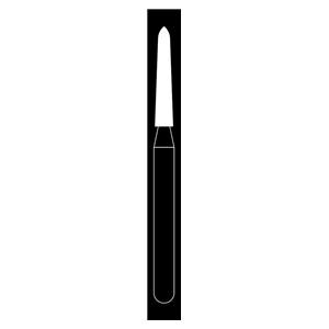 Fraise diamante Maxima HENRY SCHEIN - Cnique cong 878K-014F - Bote de 5