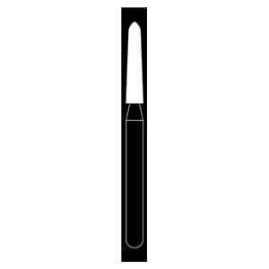 Fraise diamante Maxima HENRY SCHEIN - Cnique cong 878K-016F - Bote de 5
