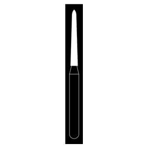 Fraise diamante Maxima HENRY SCHEIN - Curetage 879K-012C - Bote de 5