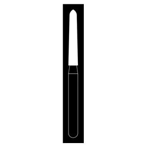 Fraise diamante Maxima HENRY SCHEIN - Curetage 879K-016M - Bote de 5