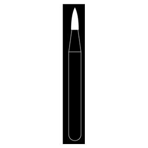 Fraise diamante Maxima HENRY SCHEIN - Flamme trs courte 883-010C - Bote de 5