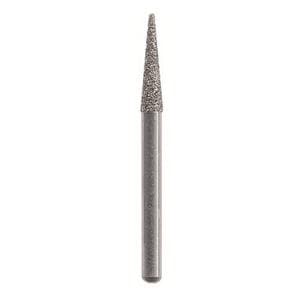 Fraises diamantes Maxima HENRY SCHEIN - Aiguille courte 858-012C FG - Bote de 5
