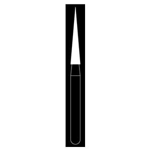Fraise diamante Maxima HENRY SCHEIN - Aiguille longue 859-014UF FG - Bote de 5