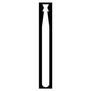 Fraise diamante Maxima HENRY SCHEIN - Diablo ou rduc. amalgame 813-014C FG - Bote de 5