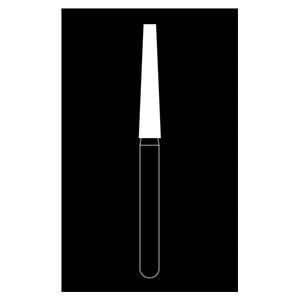 Fraise diamante Maxima HENRY SCHEIN - Cnique longue bout plat 848-018SC FG - Bote de 5
