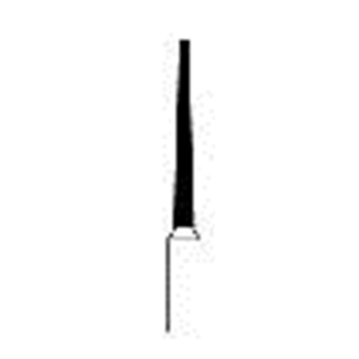 Fraise diamante Maxima HENRY SCHEIN - Cnique longue bout plat 848-010M FG - Bote de 5