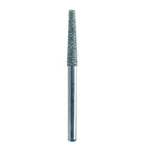 Fraise diamante Maxima HENRY SCHEIN - Cnique longue bout plat 848-010M FG - Bote de 5