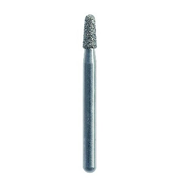 Fraise diamante Maxima HENRY SCHEIN - Cnique courte bout plat 849-010M FG - Bote de 5