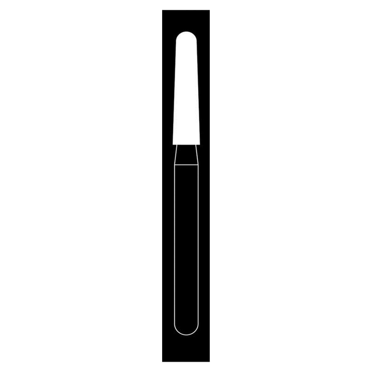 Fraise diamante Maxima HENRY SCHEIN - Cnique longue bout rond 856-021M FG - Bote de 5