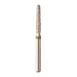 Fraise diamante Maxima HENRY SCHEIN - Cnique longue bout rond 856L-014SC FG - Bote de 5