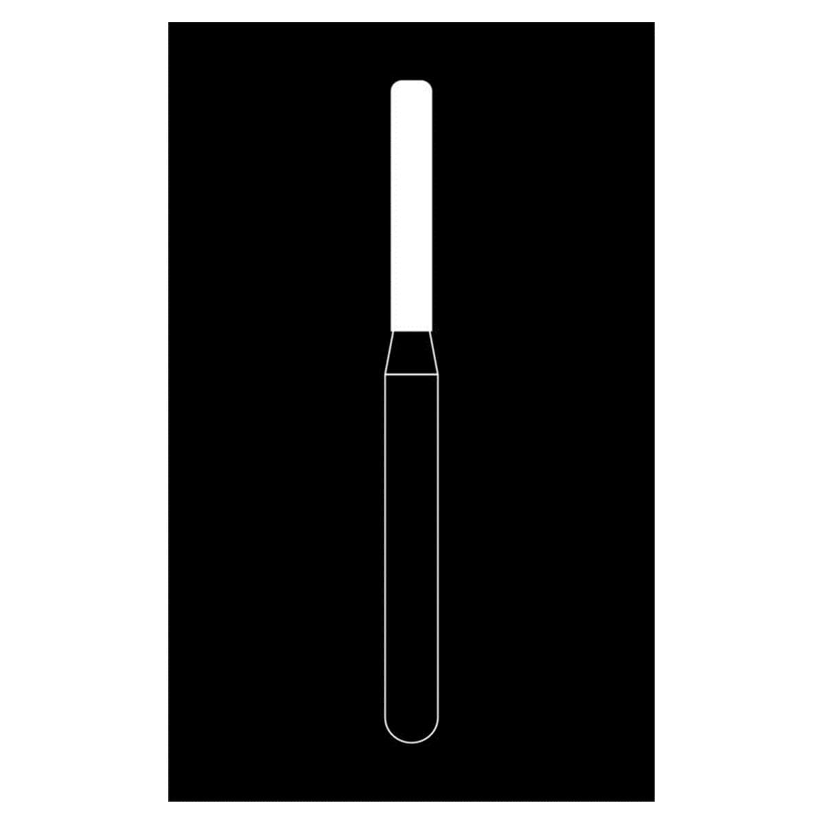 Fraises diamantes Maxima HENRY SCHEIN - Cyl. longue plat 837KR-016C - Bote de 5