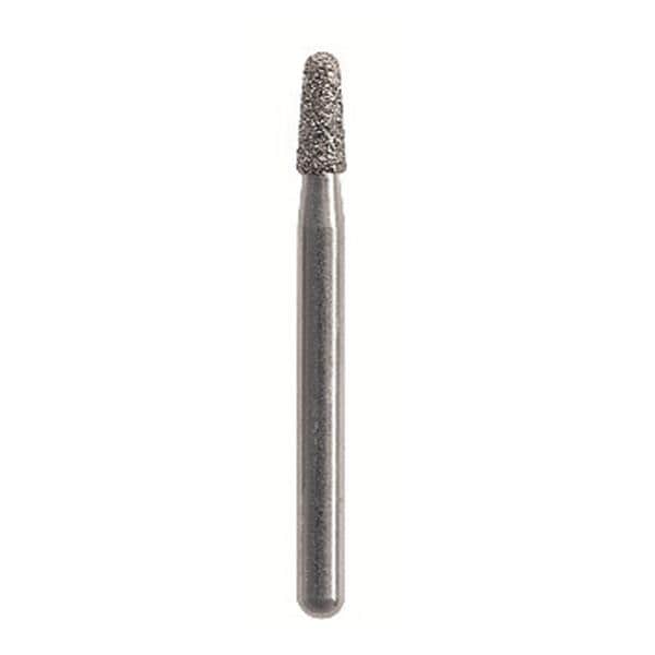 Fraise diamante Maxima HENRY SCHEIN - Cnique courte bout plat 849-025C FG - Bote de 5