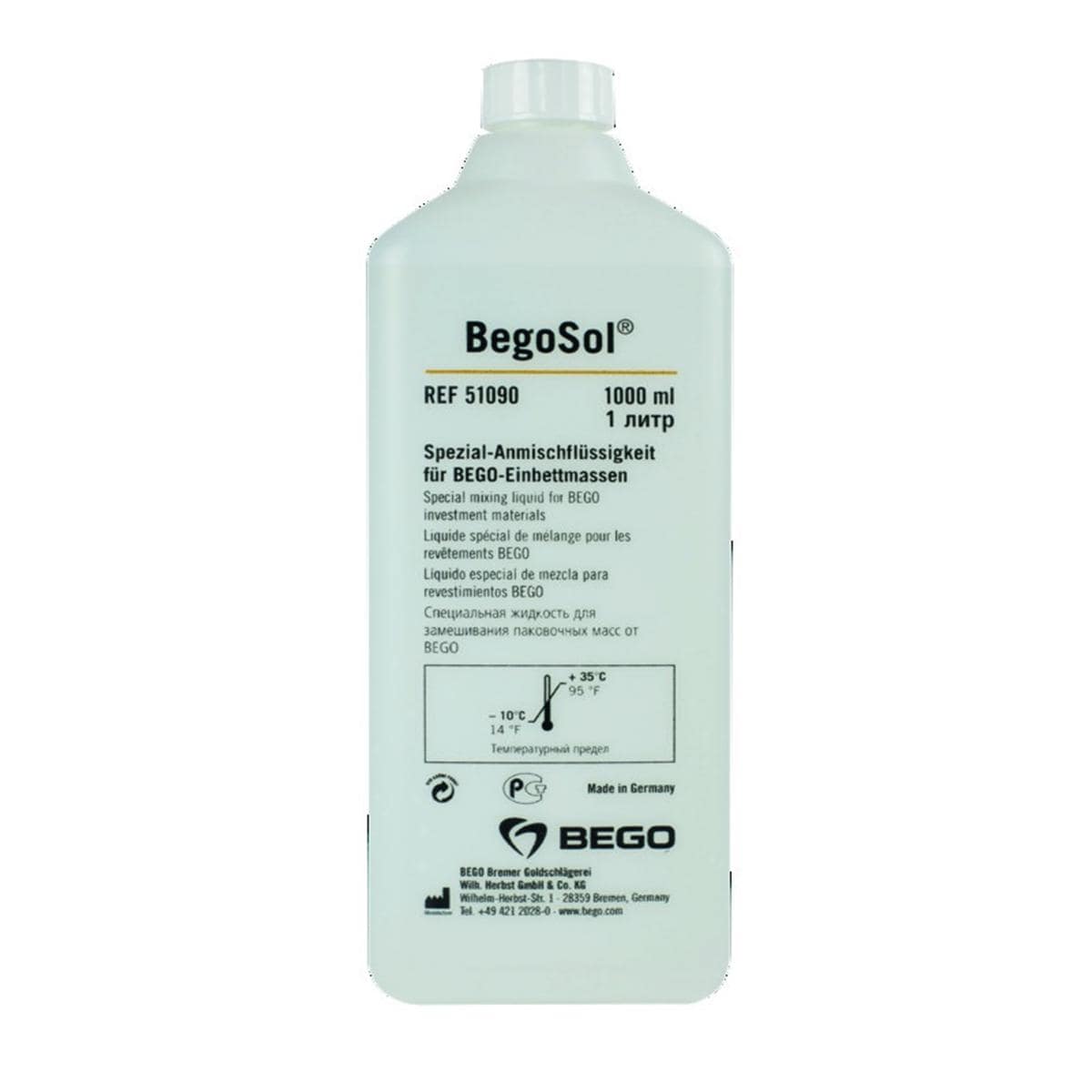 Begosol BEGO - Le flacon de 1 litre