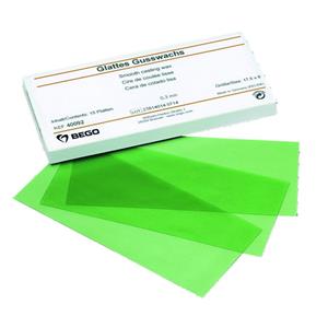 Cires de coul�e BEGO - La bo�te de 15 plaques - Lisse - 0,3 mm