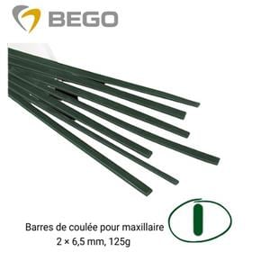 Baguettes profiles cire verte barre 2x6,5mm BEGO