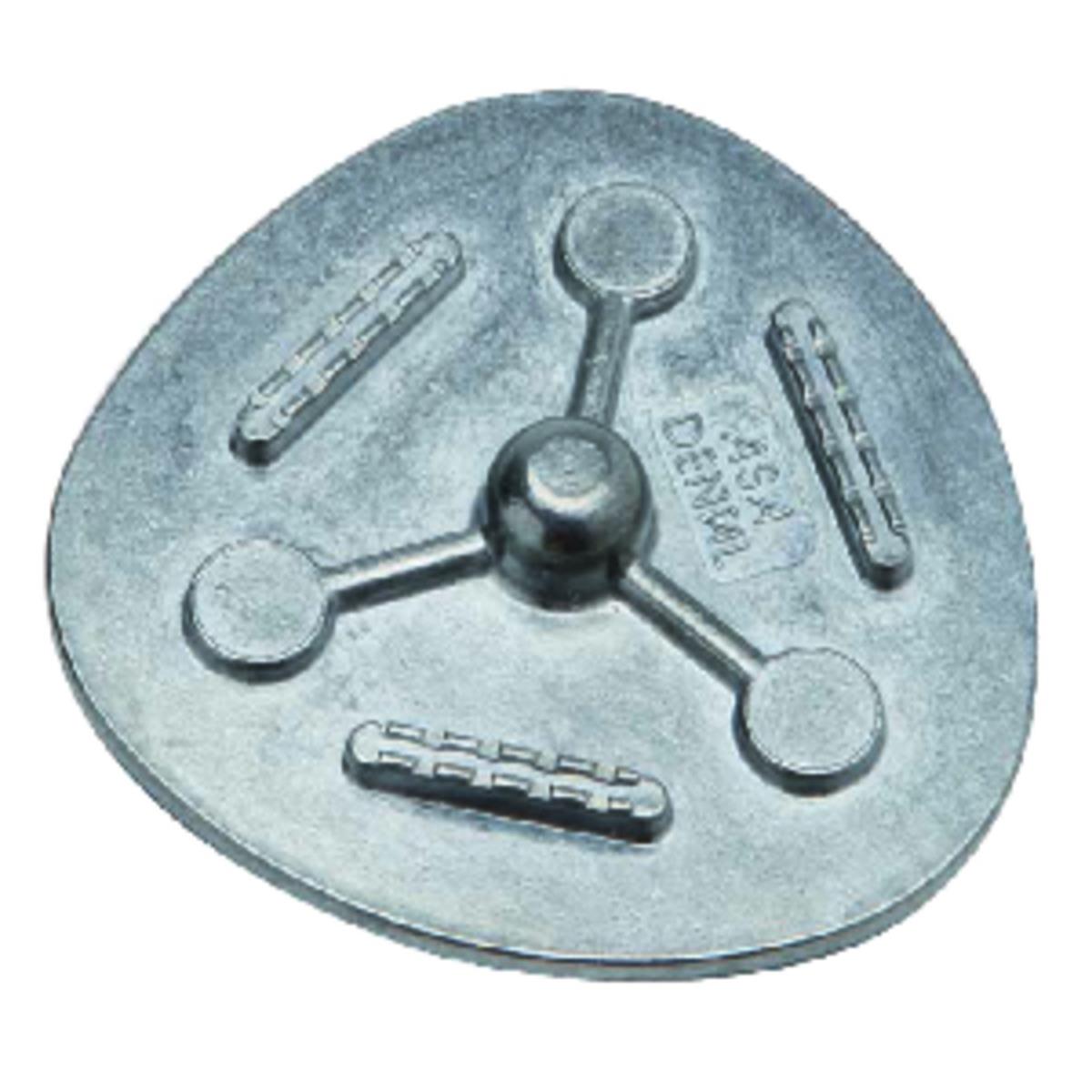 Accessoires articulateurs ASA DENTAL - La plaque de montage mtal