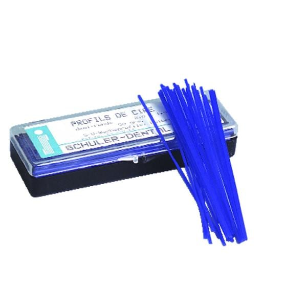 Cire profile SCHULER - Bleue ronde - La bote - 0,6 mm