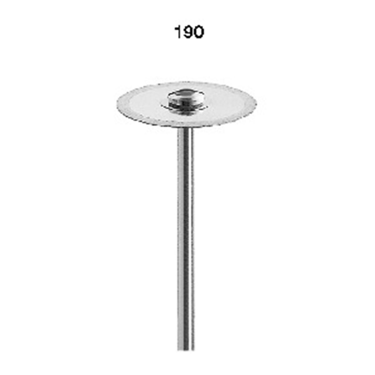 Disque diamant HORICO - Diamant 2 faces dans la masse - fin - H 351 - 190 x 0,3 mm - Le disque
