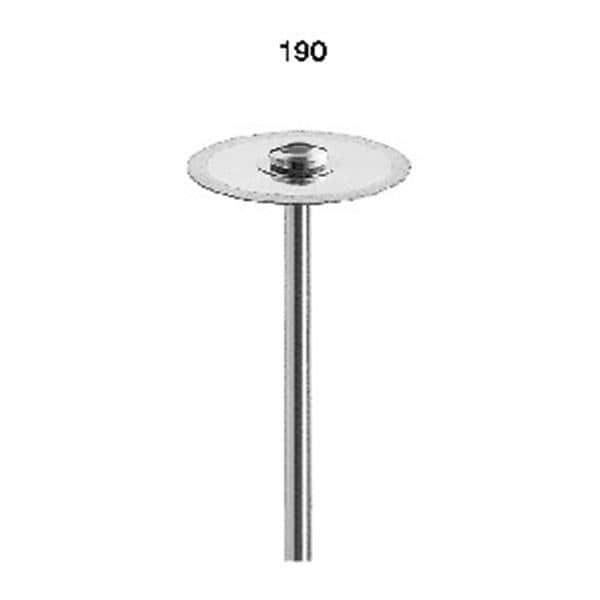 Disque diamant HORICO - Diamant 2 faces dans la masse - fin - H 351 - 190 x 0,3 mm - Le disque