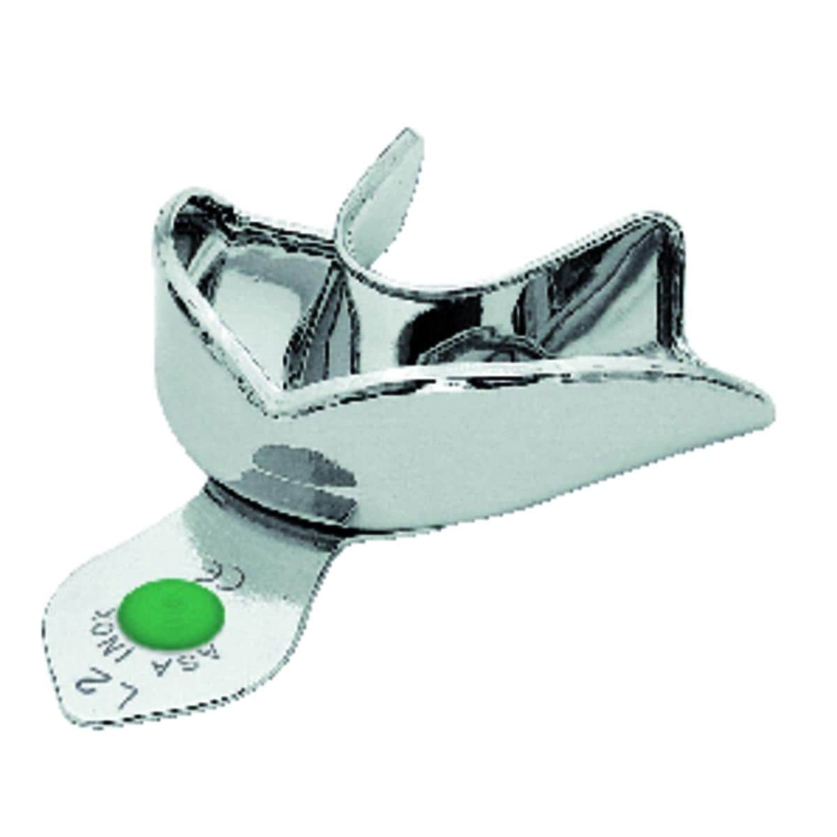 Porte-empreinte inox New Super ASA DENTAL - Plein - L - Bas - L2