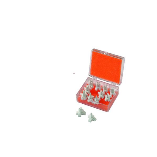 Supports cramiques ALLIDEX - Blanc - La bote de 12 supports