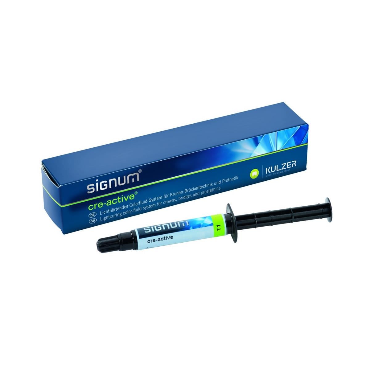 Signum Ceramis & Signum Composite KULZER - Maquillants Cr-Active White - La seringue de 3 g