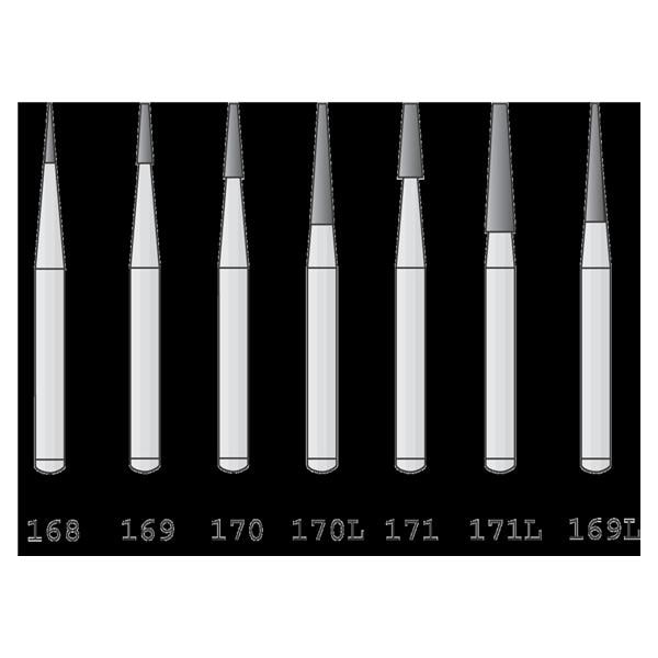 Fraise Tungstne DENTSPLY SIRONA - Cnique FG 130 010 - Bote de 5