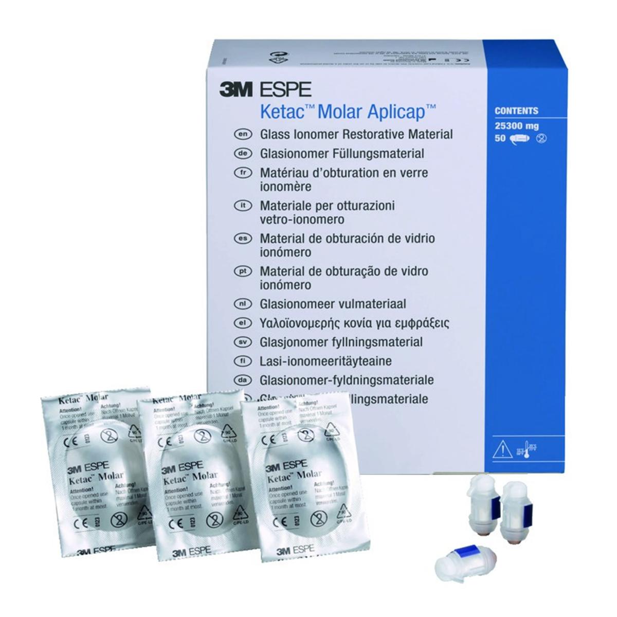 Ketac Molar Aplicap 3M - Capsules - A3 - Bote de 50