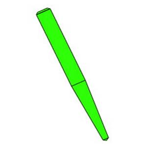 Foret Ca Inoxydable STABYL - Vert - Pour Tenons - No2 P