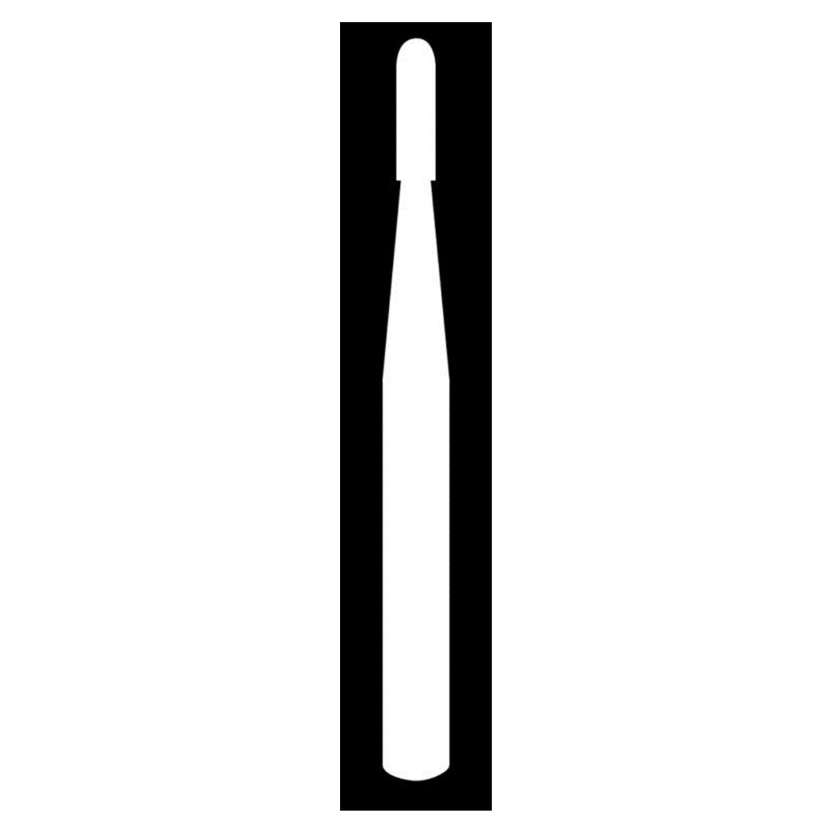 Fraise Tungstne DENTSPLY SIRONA - Cyl. bout rond FG 128 008 - Bote de 5
