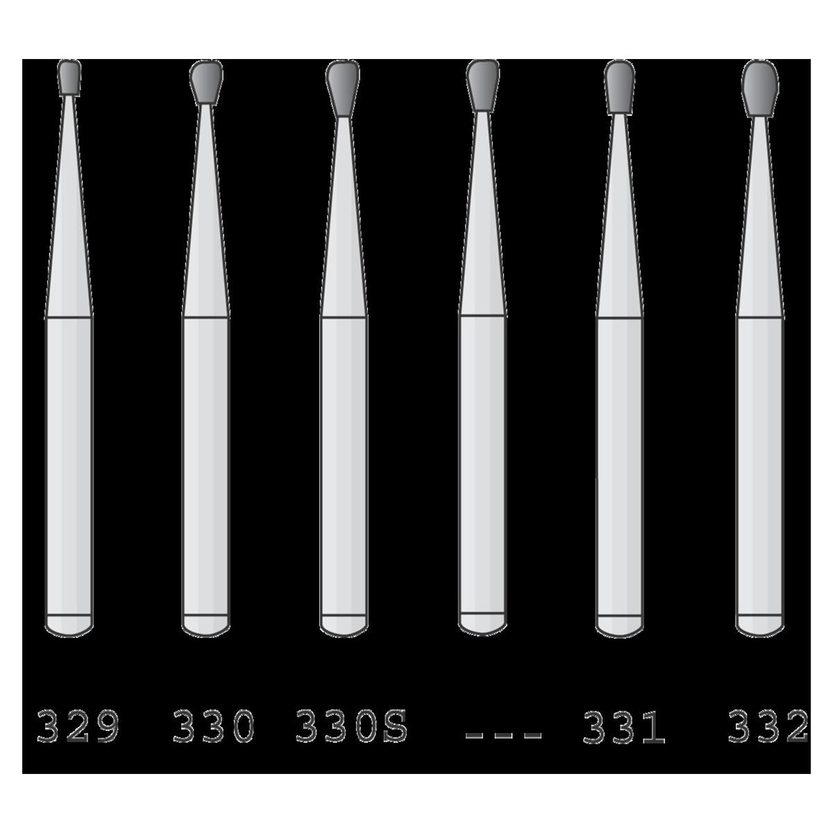 Fraise Tungstne DENTSPLY SIRONA - Amalgame FG 150A 012 - Bote de 5