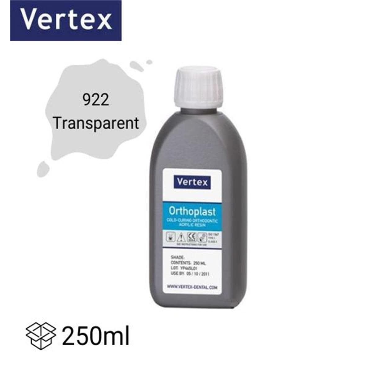 Rsine liquide Orthoplast N922 Transparent 250ml VERTEX