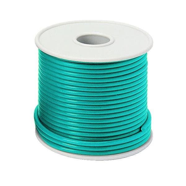 Fils de cire GEO RENFERT - Turquoise - Dur - Le rouleau de 250 g - 4 mm